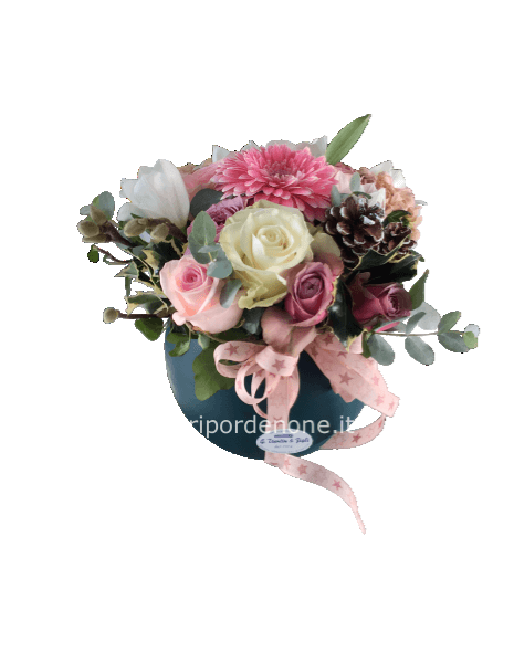 Bowl of flowers