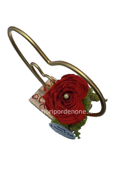 Cp  rosa cuore stabilizzata